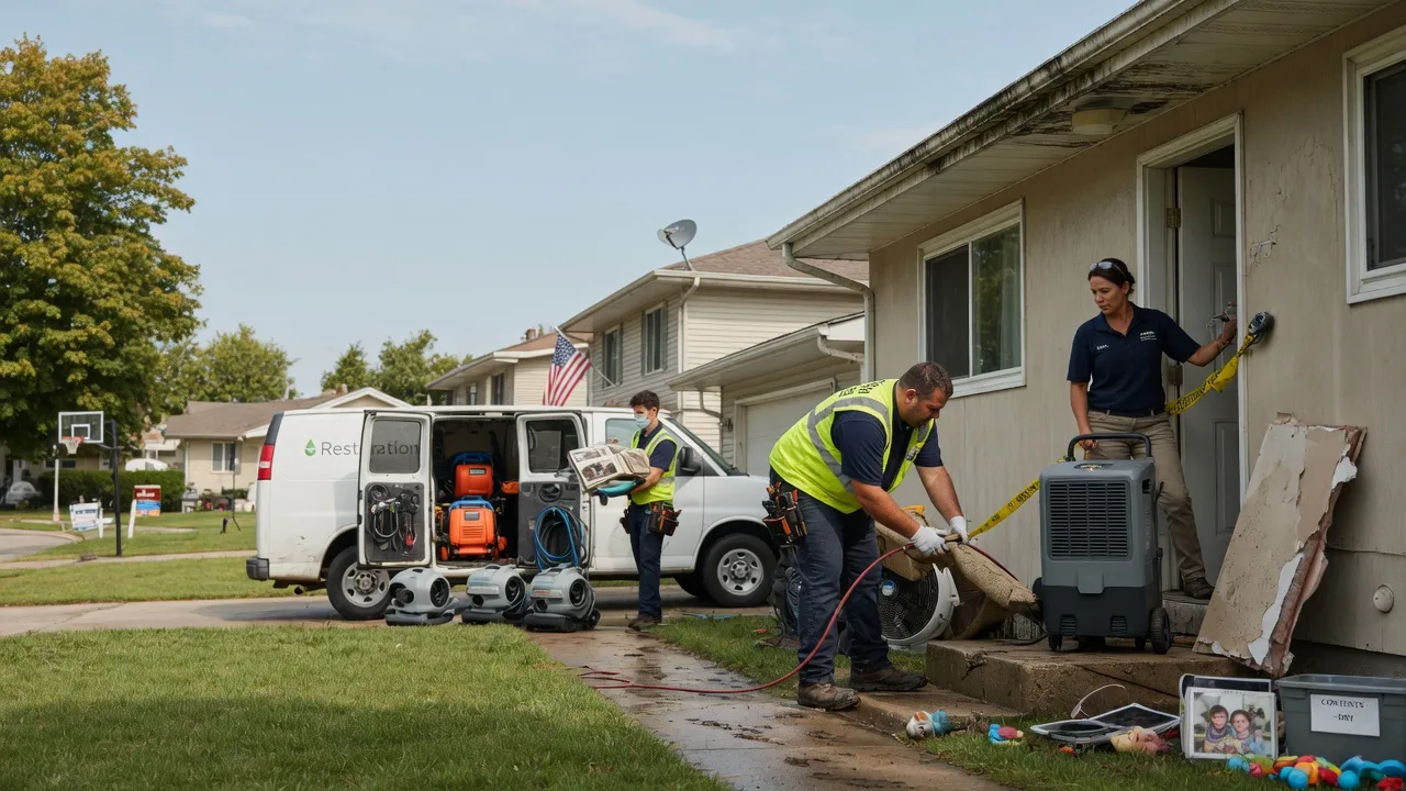 Water Damage Restoration in Fletcher, OH near me